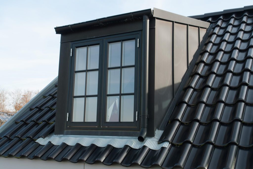 black roof with window